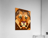 Stylized Lion Portrait Acrylic Print