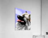 Keeshond Portrait Acrylic Print