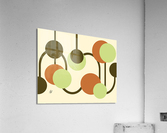Chandelier Circle Abstract Acrylic Print