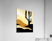 Desert Cactus Landscape Abstract Acrylic Print