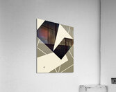 Geometric Abstract Beige Acrylic Print