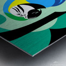 Blue and Yellow Macaw Metal print