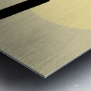 Desert Cactus Landscape Abstract Metal print