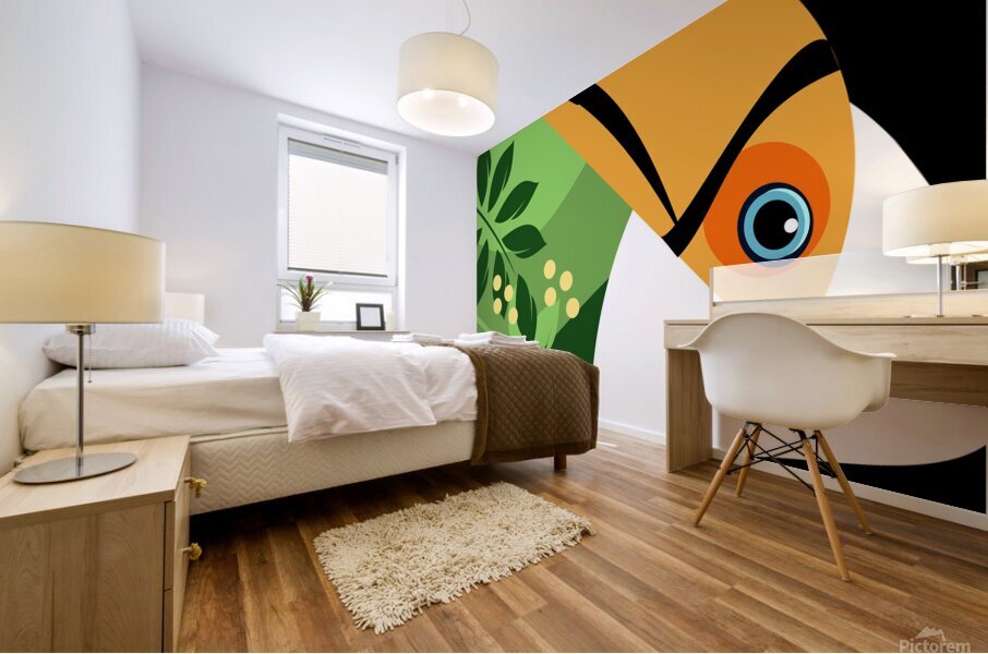 Toco Toucan Mural print