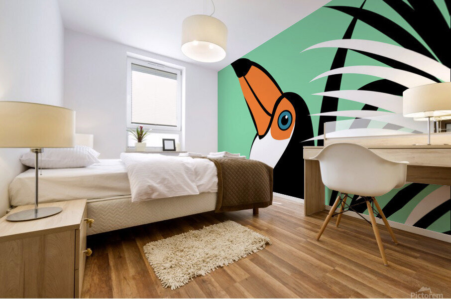Toco Toucan Mural print