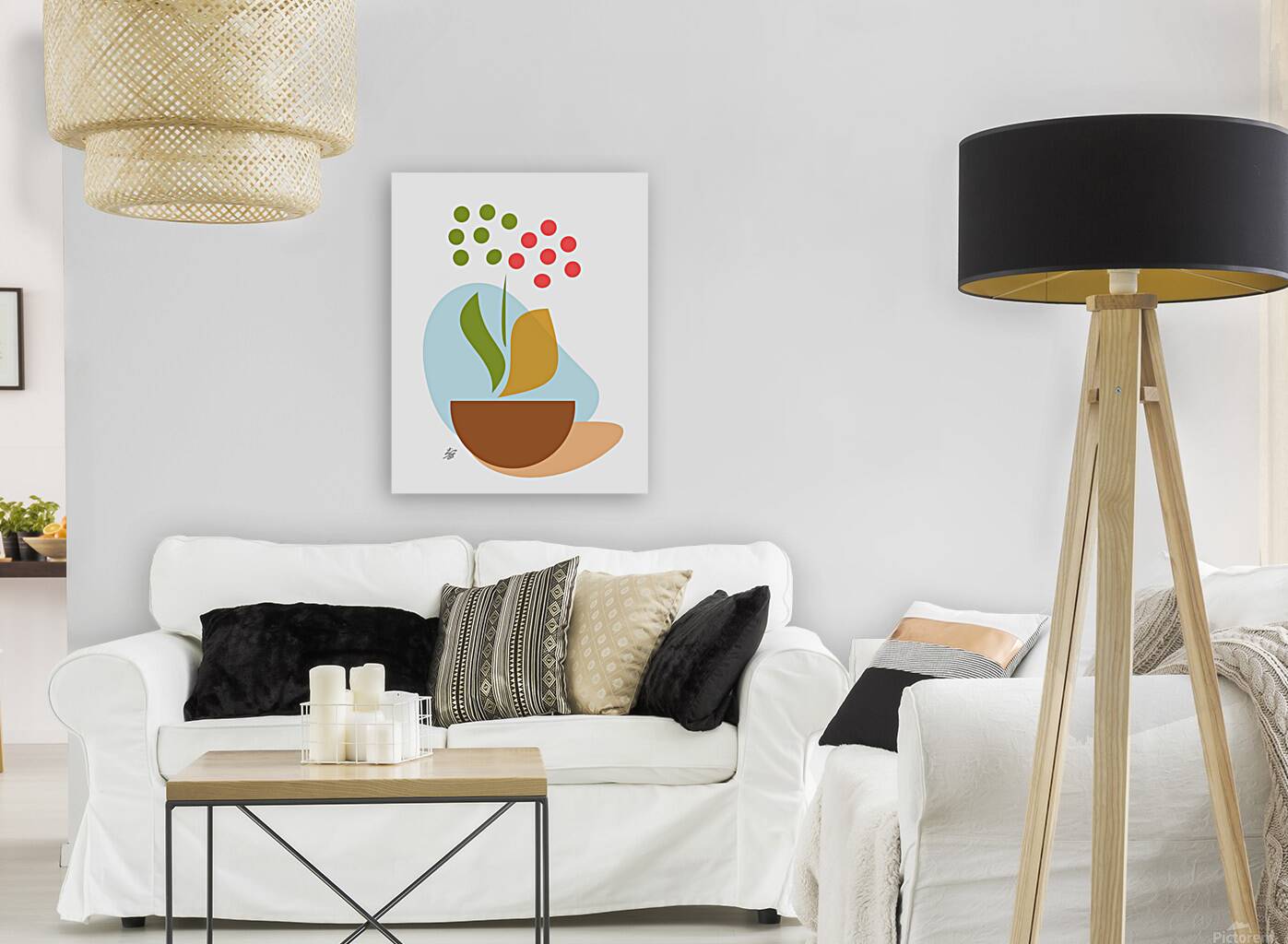 Boho Botanical Reproduction