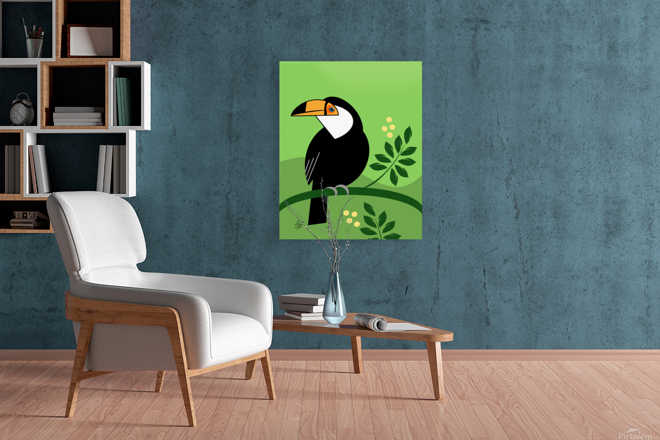 Stylized Toucan Reproduction