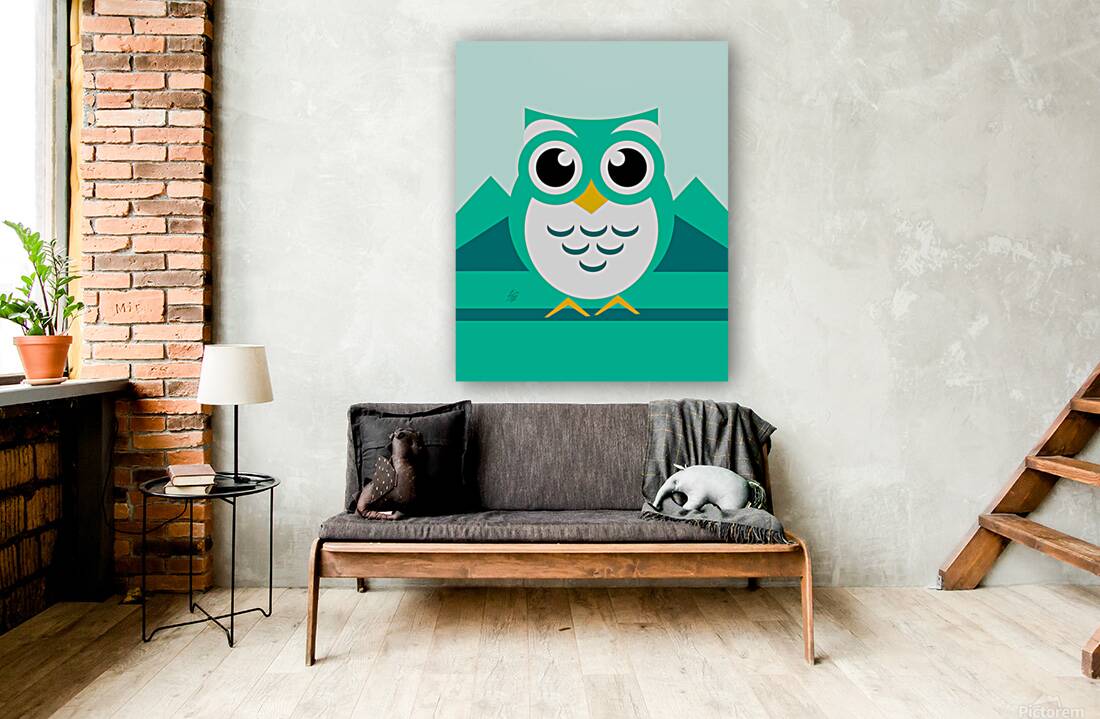 Cute Owl Vector cartoon Reproduction