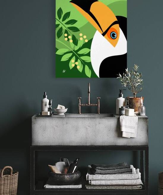 Toco Toucan by Liz Cereby
