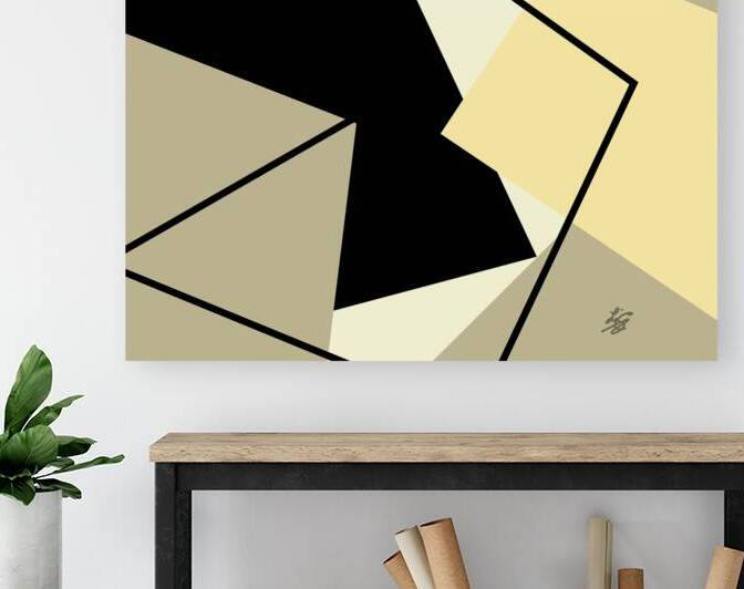Geometric Abstract Shapes by Liz Cereby