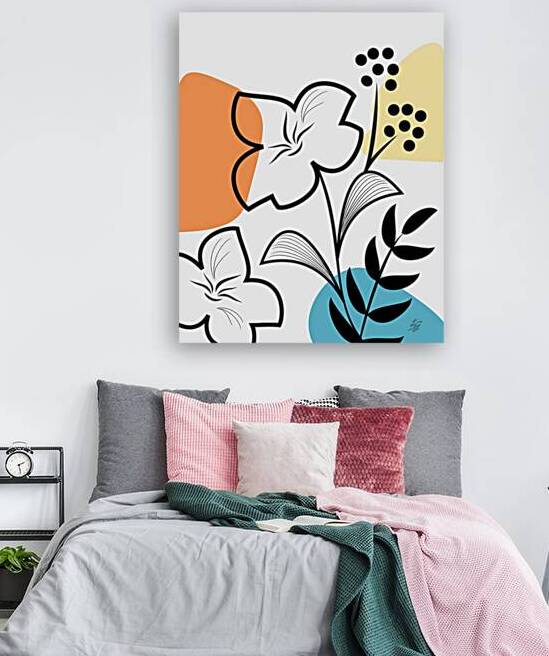 Botanical Boho Art Reproduction