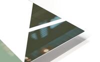Geometric Abstract Shapes HD Metal print