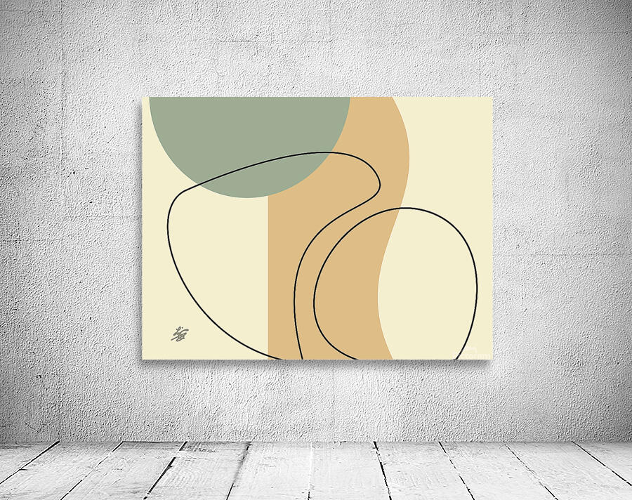 Beige Abstract Wall Preview