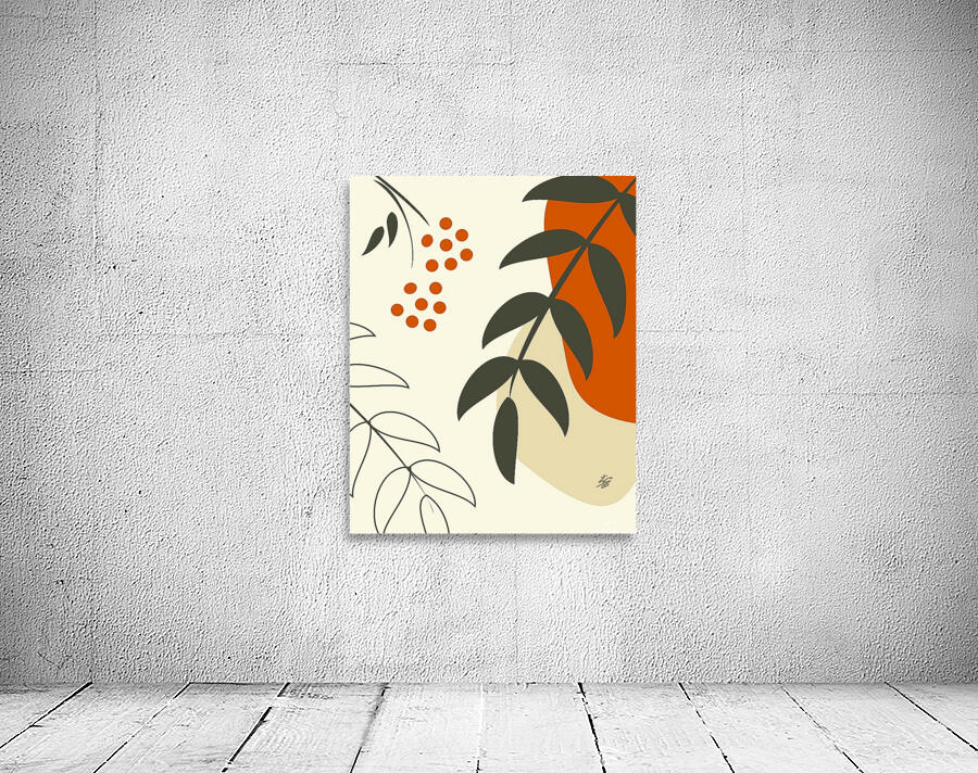 Boho Leaf Abstract Wall Preview