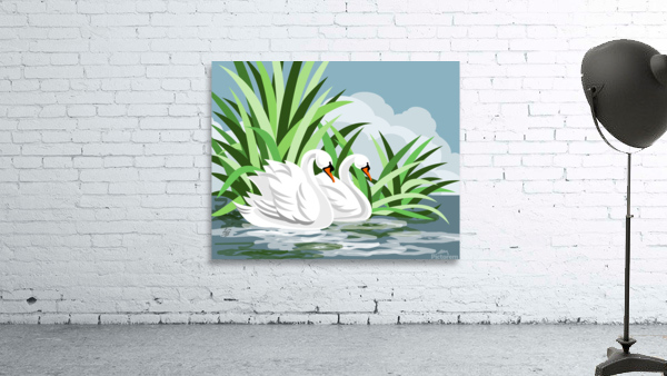 Mute Swans Wall Preview