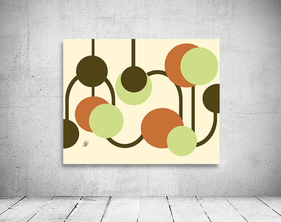 Chandelier Circle Abstract Wall Preview