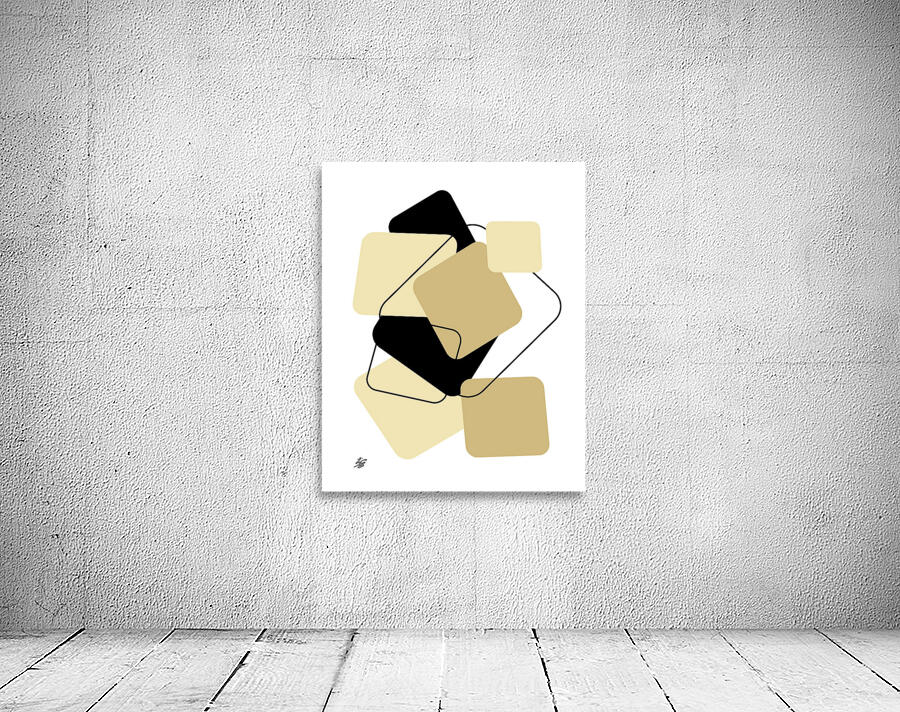 Random Square Abstract Wall Preview