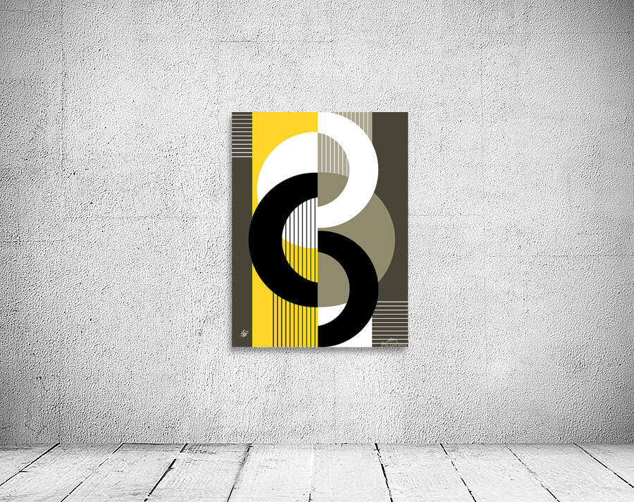 Geometric Abstract Wall Preview