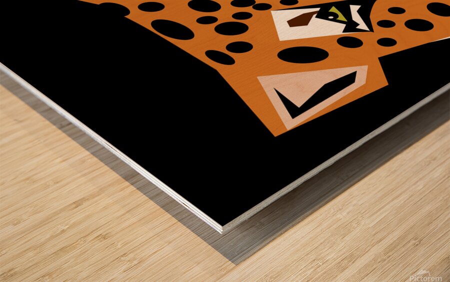 Leopard Wood print