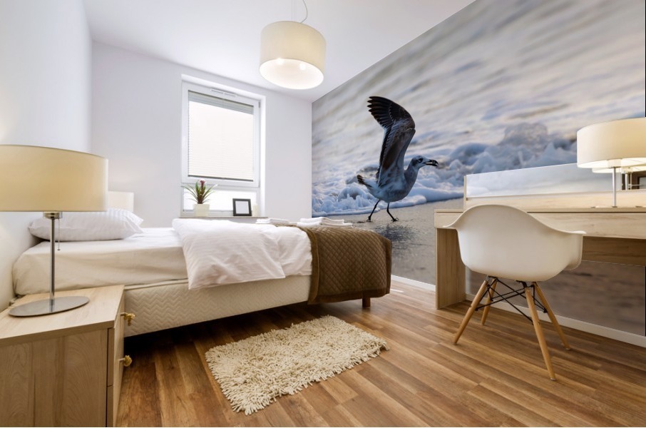 Seagull Mural print