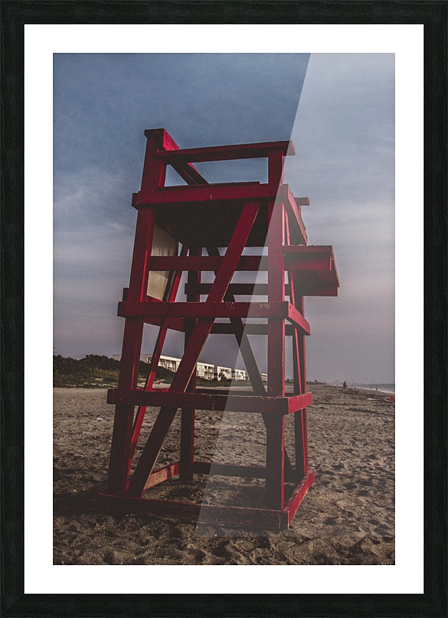 The Look Out Picture Frame print