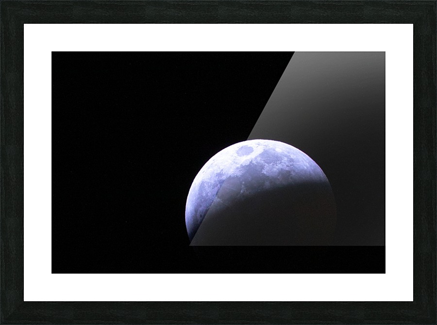 Hello Moon Picture Frame print