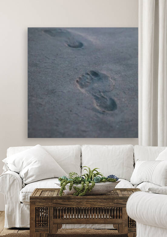 Footsteps in the Sand by Stormy Galleries