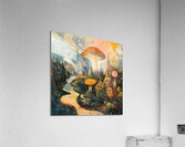 Gathering Around the Lantern Acrylic Print