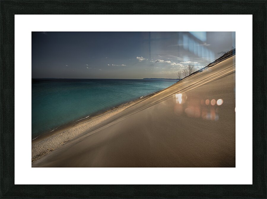 A Dunes View Picture Frame print
