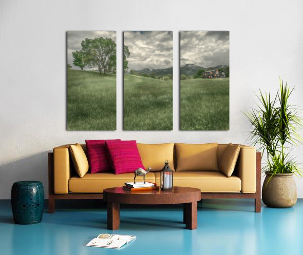 Signing the Barn Split Canvas print
