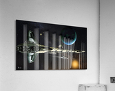 ASTRA with shuttle Acrylic Print