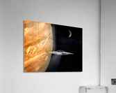Jupiter Fly-by Acrylic Print