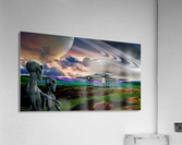 Explorers from Earth Acrylic Print