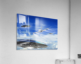 UFO Encounter Acrylic Print
