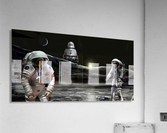 Shackleton Crater Acrylic Print