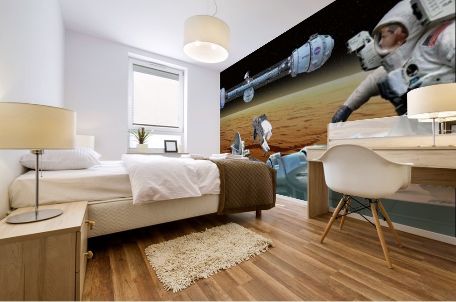 Mars EVA Mural print