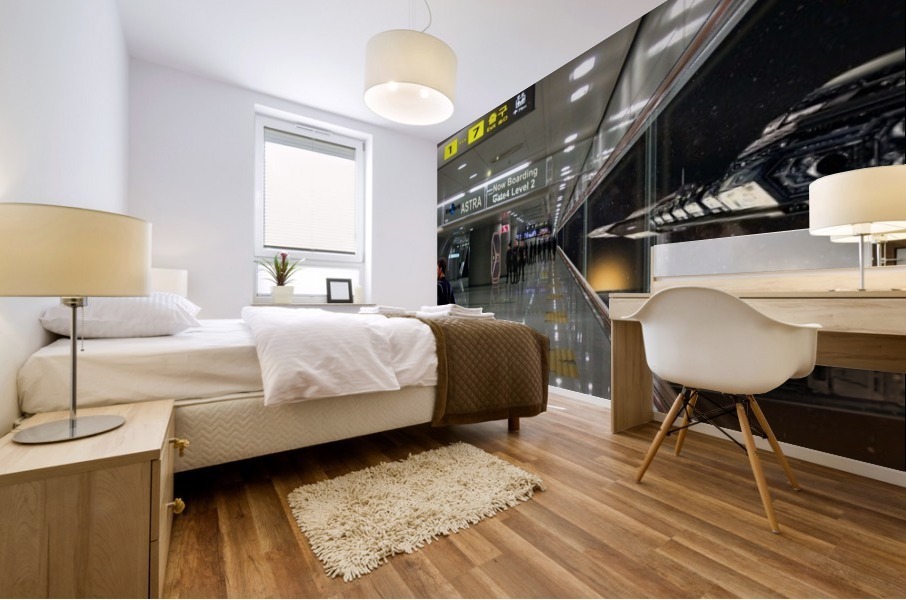 Armstrong Interplanetary Gateway Mural print