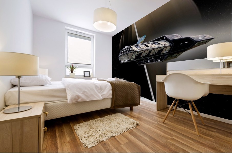 Starliner Transport Mural print