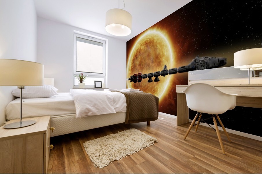 Solar Transit Mural print