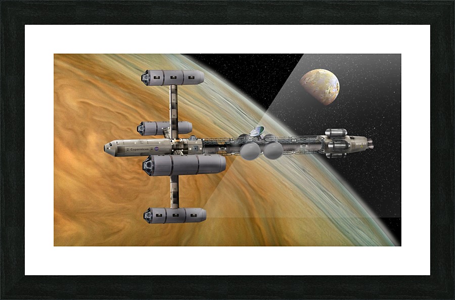 Jupiter Mission Picture Frame print