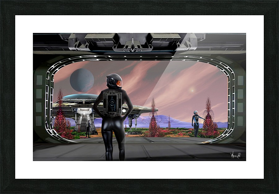 Proxima B Picture Frame print