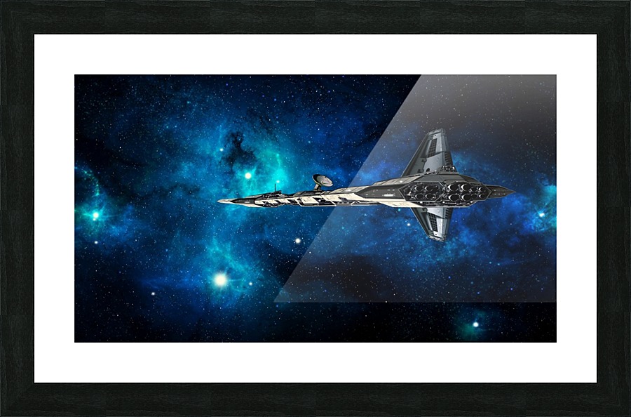 ASTRA lightship Picture Frame print