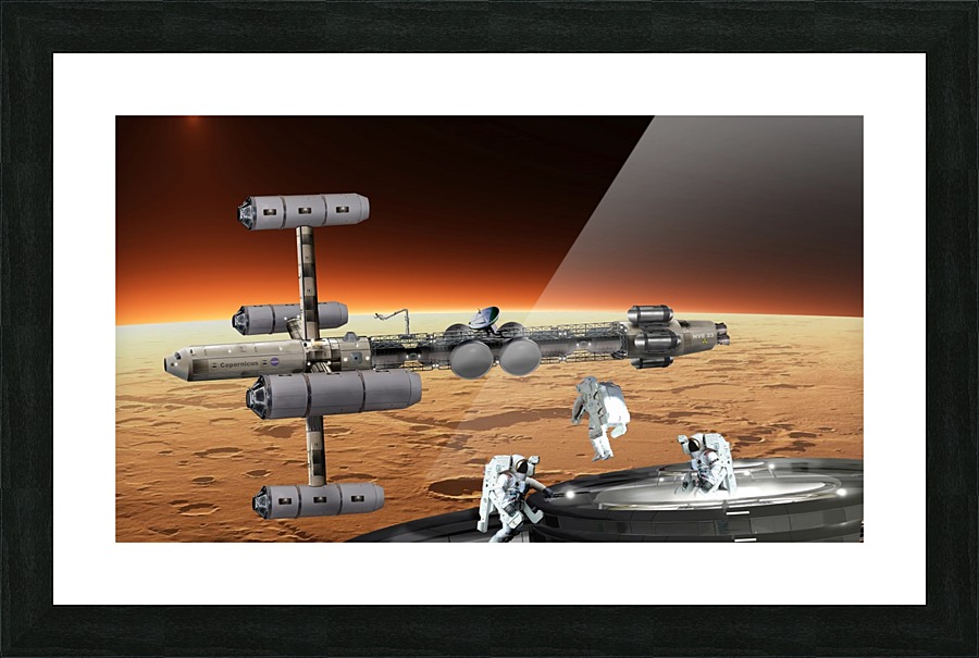 Marship OUTRIG 3 Picture Frame print