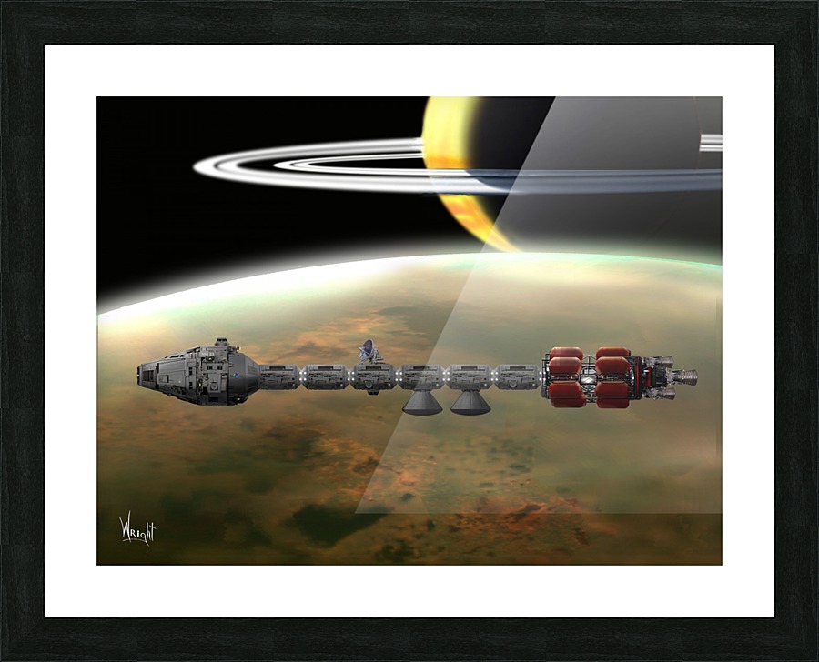 LongShip Grissom Picture Frame print