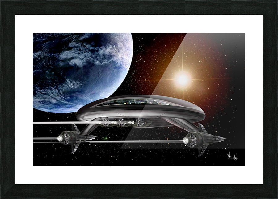 LIghtship Solaria Picture Frame print