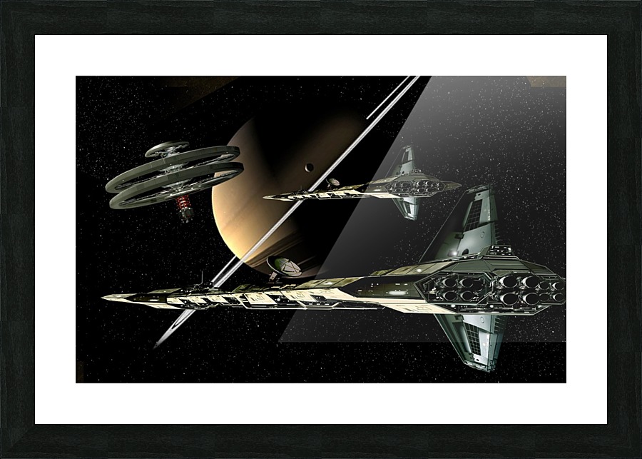 ASTRA Fleet Picture Frame print