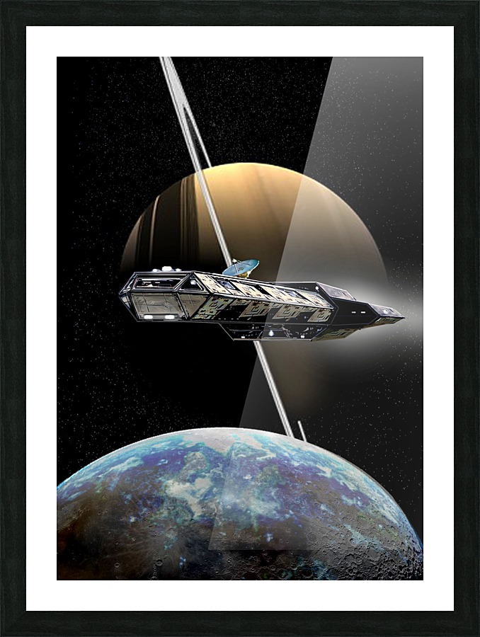 Starliner Transport Picture Frame print