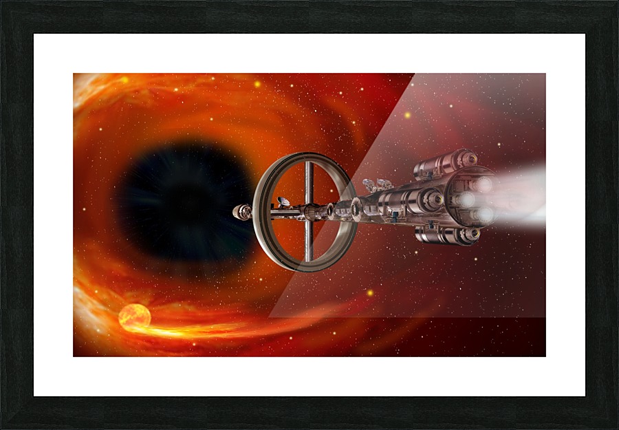StarGate Sagittarius A* Picture Frame print