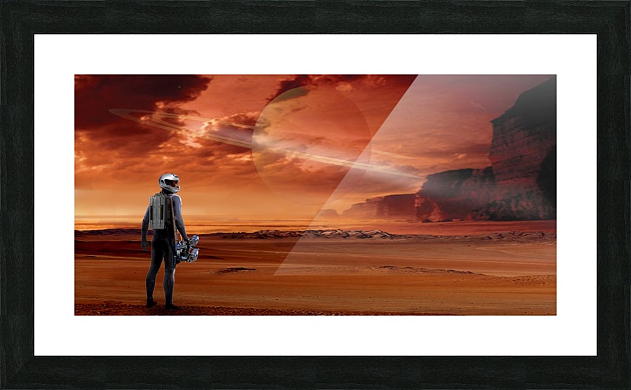 TItan Explorer Picture Frame print
