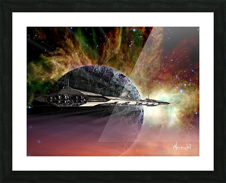 Colanthian Nebula Picture Frame print
